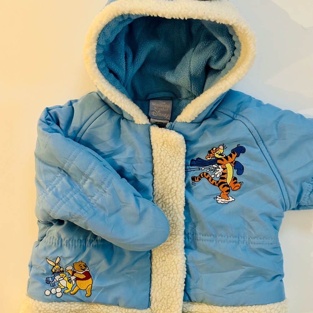 INFANT Vintage Winnie the Pooh Winter Coat